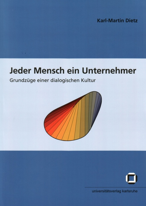 Titelbild: "Jeder Mensch ein Unternehmer" von Karl-Martin Dietz