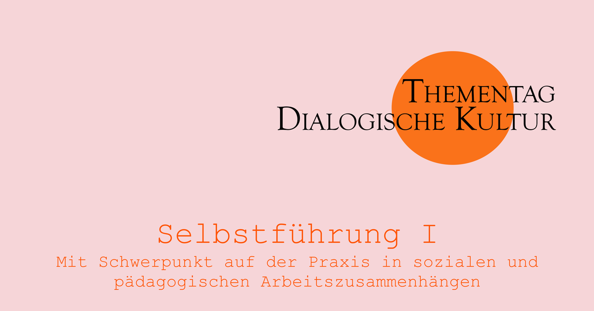 Cover Selbstführung Mit Schwerpunkt auf die Praxis in sozialen und pädagogischen Arbeitszusammenhängen